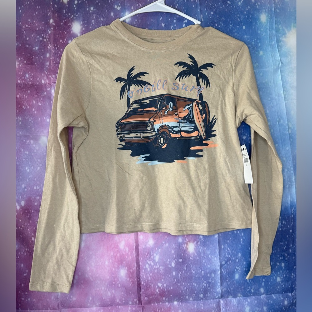 New girls O’Neil surf long sleeve shirt